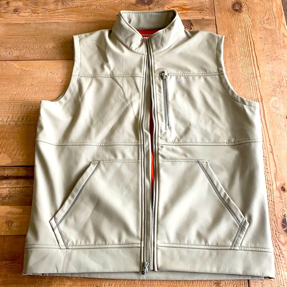 Simms Rogue Fleece Vest XL Tan